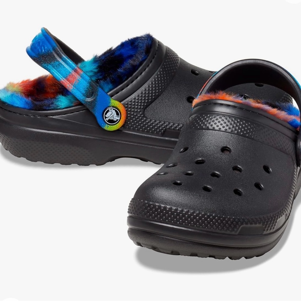 Classic Crocs-Rainbow Lined